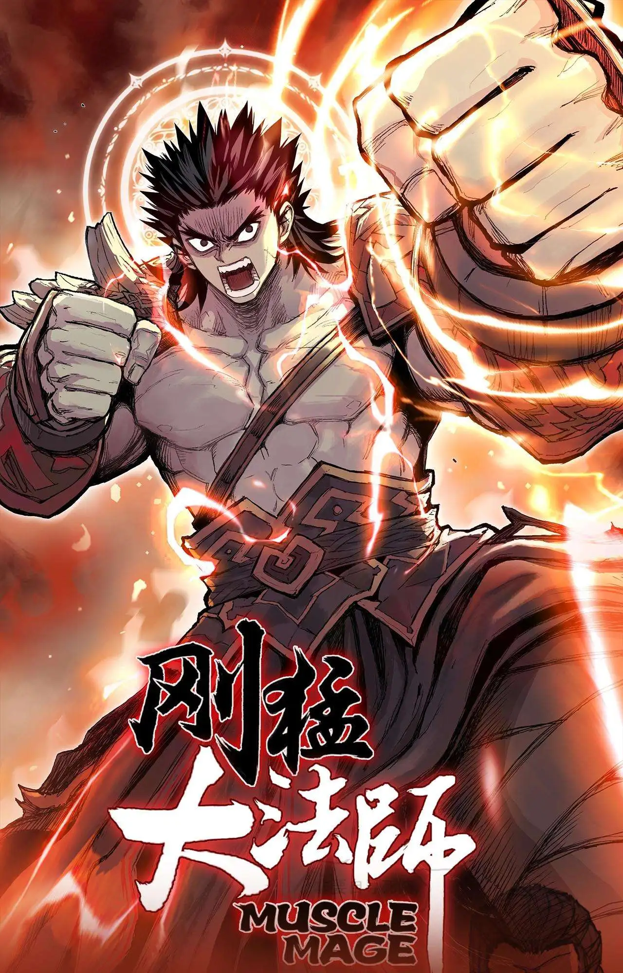 ปกมังงะ Mage Muscle